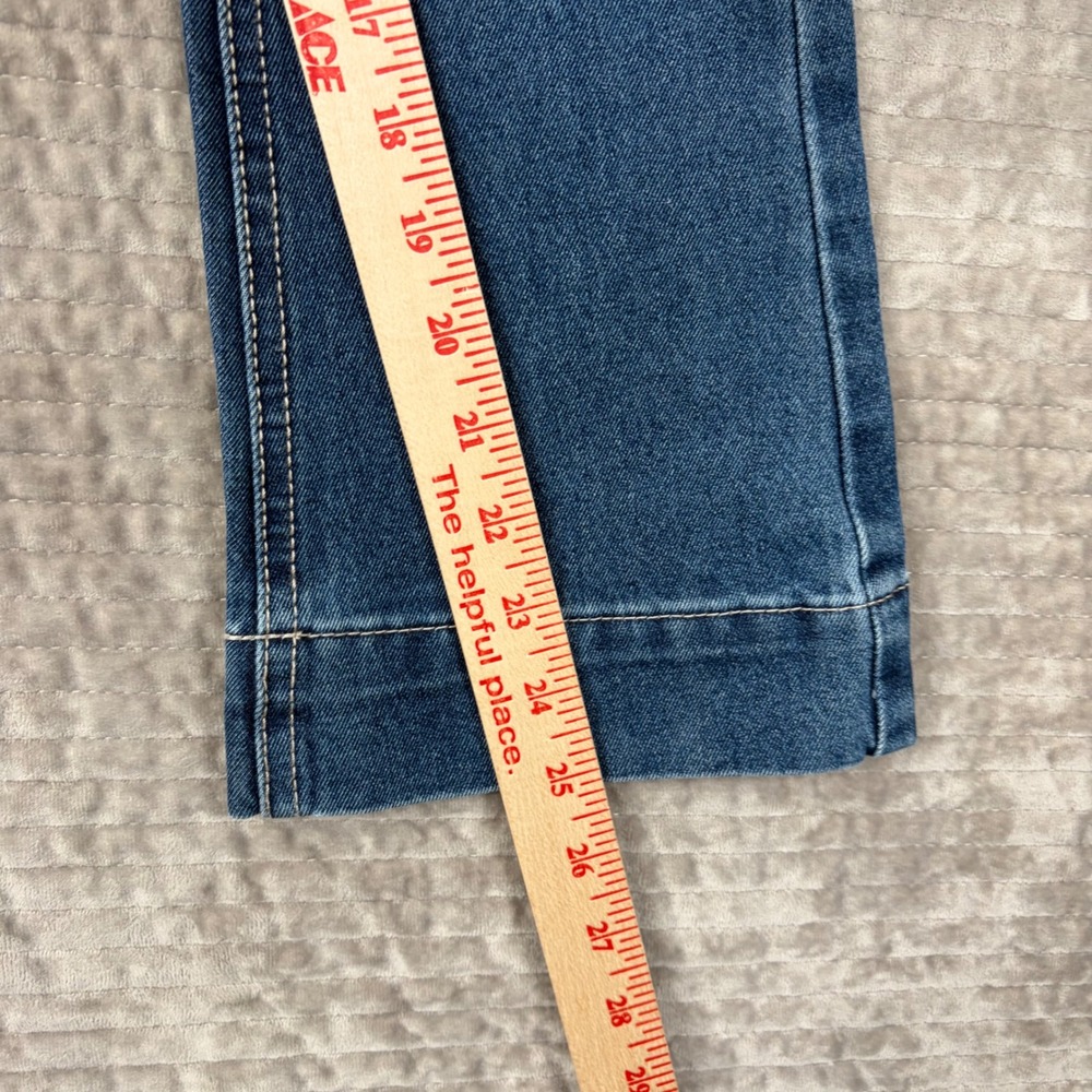 Joe's Jeans Molly 1509 Girls Blue Flare Leg Patch Pocket Denim Jeans Size 10 - Picture 4 of 11